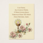 Herdenking van de Heilige Kaart Chalice Eerste Hei (Voorkant)