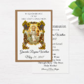 Herdenking van de Heilige Kaart jesus Eerste Heili (Bureau)