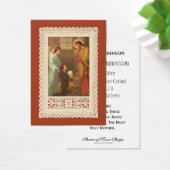 Herdenking van de Heilige Kaart Jezus Eerste Heili (Bureau)