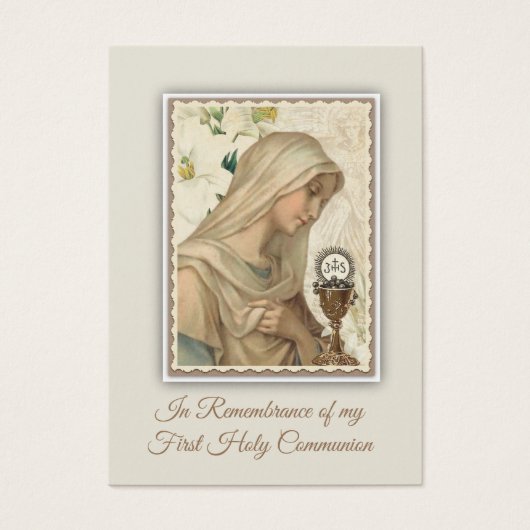 Herdenking van de Heilige Kaart voor de Eerste Hei (Voorkant)