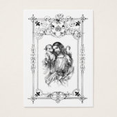 Herdenking van de Heilige Stoel Visitekaartje (Voorkant)