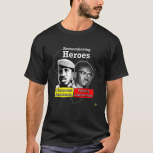 Herdenking van de helden Thomas Sankara Patrice Lu T-shirt