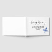 Herdenking van de herdenking van de blauwe vlinder gastenboek (Volledig)