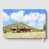 Herdenking van de herdenking van de Waterverf van Gastenboek (Achterkant)