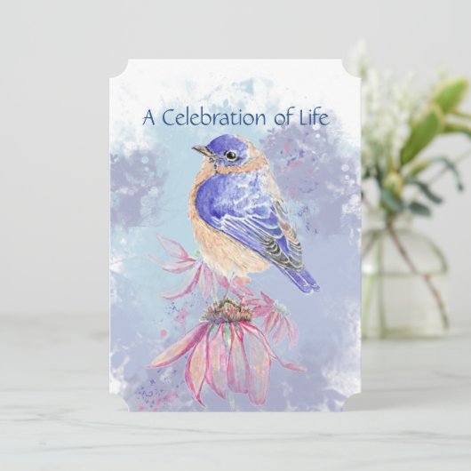 Herdenking van de herdenking van het leven in de B Kaart (Staand voorkant)