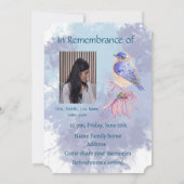 Herdenking van de herdenking van het leven in de B Kaart (Achterkant)