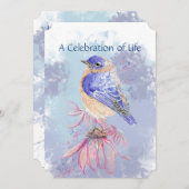 Herdenking van de herdenking van het leven in de B Kaart (Voorkant / Achterkant)