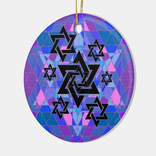 Herdenking van de holocaust. keramisch ornament (Links)