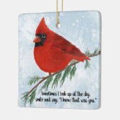 Herdenking van de Kardinale Vakantie Keramisch Ornament (Links)