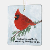 Herdenking van de Kardinale Vakantie Keramisch Ornament (Links)