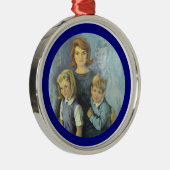 Herdenking van de Kennedyfamilie Metalen Ornament (Rechts)