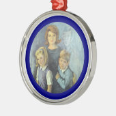 Herdenking van de Kennedyfamilie Metalen Ornament (Links)