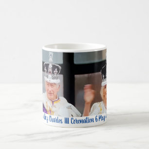 Herdenking van de koning Charles III Coronation mo Koffiemok