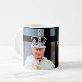 Herdenking van de koning Charles III Coronation mo Koffiemok (Voorkant links)