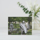 Herdenking van de Koreaanse Oorlog Briefkaart (Staand voorkant)