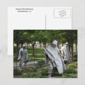 Herdenking van de Koreaanse Oorlog Briefkaart (Voorkant / Achterkant)