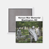 Herdenking van de Koreaanse Oorlog Magneet (Voorkant / Achterkant)
