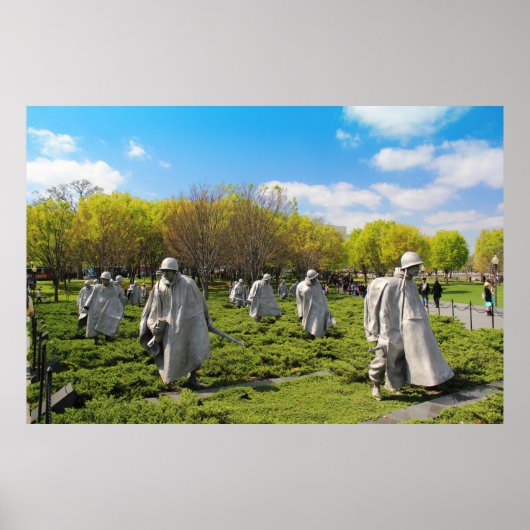 Herdenking van de Koreaanse Oorlog Poster (Voorkant)