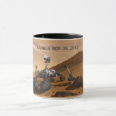 Herdenking van de lancering van nieuwsgierige Mars Mok (Midden)