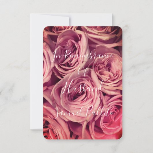 Herdenking van de man op het Jubileum van de dood (Voorkant)