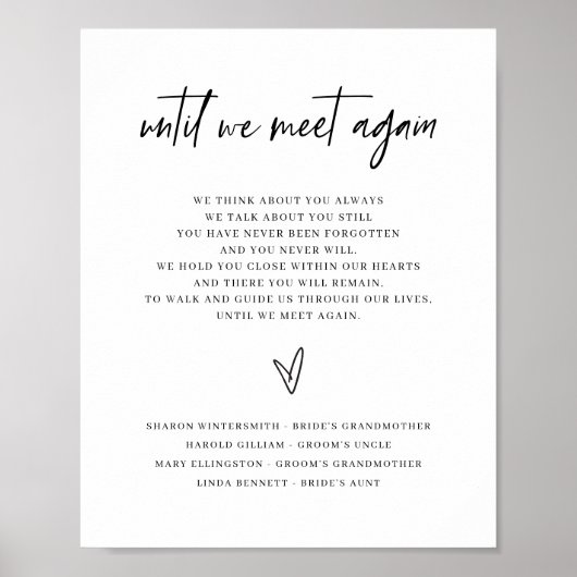 Herdenking van de moderne huwelijksgeborene poster (Voorkant)