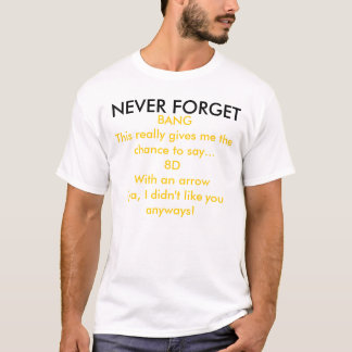 Herdenking van de oorlog (Narnia) T-shirt