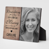 Herdenking van de Rustige familie | Foto Keepslag Fotoplaat (Zijkant)