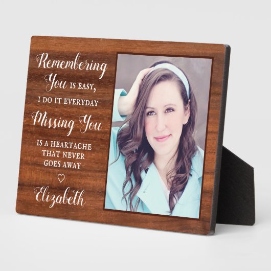 Herdenking van de Rustige familie Memorials Keepom Fotoplaat (Zijkant)