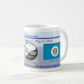 Herdenking van de staat Minnesota Koffiemok (Voorkant rechts)