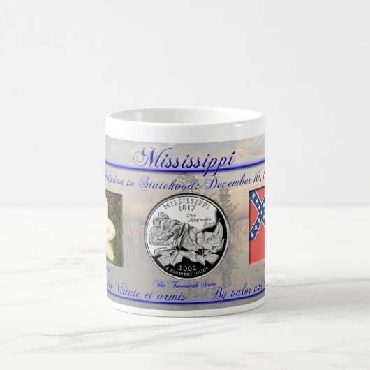 herdenking van de staat Mississippi Koffiemok (Center)