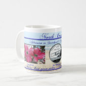 herdenking van de staat North Carolina Koffiemok (Voorkant links)