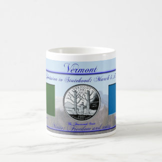 Herdenking van de staat Vermont Koffiemok