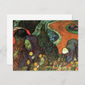 Herdenking van de tuin in Etten door Vincent van G (Voorkant / Achterkant)