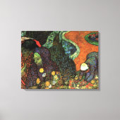 Herdenking van de tuin in Etten door Vincent van G Canvas Afdruk (Voorkant)