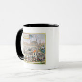 Herdenking van de vrede van Rijswijk, 1697 Mok (Voorkant links)
