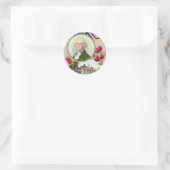 Herdenking van George Washington Ronde Sticker (Tas)