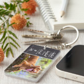 Herdenking van gezelschapsdieren Gift Sympathie -  Sleutelhanger (Voorkant Rechts)