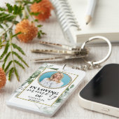 Herdenking van gouden olievlek bij het houden van sleutelhanger (Voorkant Rechts)