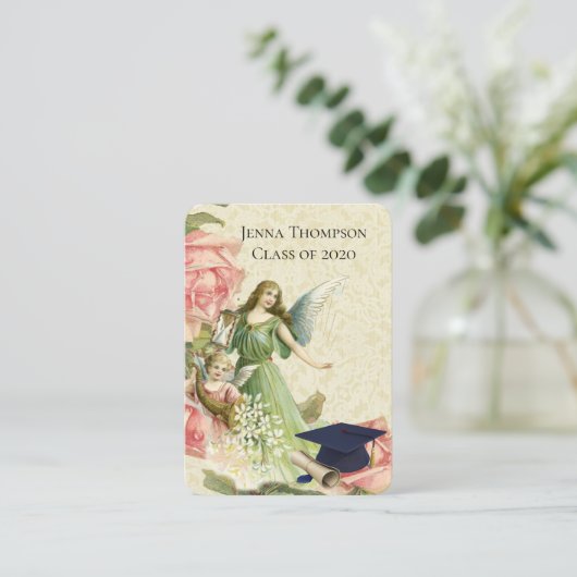 Herdenking van het afstuderen Religieuze Heilige P Visitekaartje (Staand voorkant)