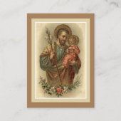 Herdenking van het afstuderen Religieuze Kaarten v Visitekaartje (Voorkant)