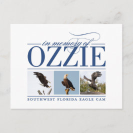 Herdenking van het Briefkaart van Ozzie