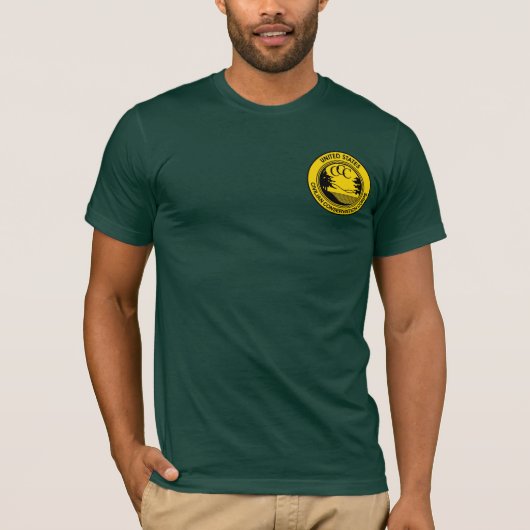 Herdenking van het CCC Civilian Conservation Corps T-shirt (Voorkant)