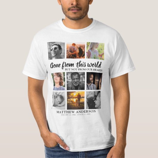 Herdenking van het gedenkteken voor het gedenkteke t-shirt (Voorkant)