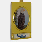 Herdenking van het Harriet Ornament Verguld Banner Ornament (Rechts)