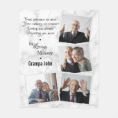 Herdenking van het herdenkingsmonument voor de mod fleece deken (Voorkant)