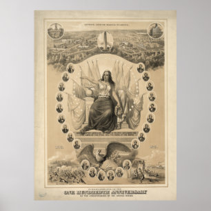 Herdenking van het Jubileum One Hundredth Poster