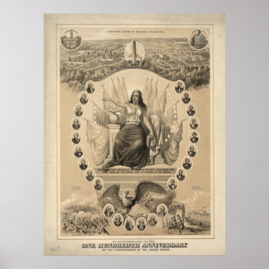 Herdenking van het Jubileum One Hundredth Poster (Voorkant)
