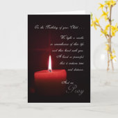 Herdenking van het kinderdagkaartje kaart (Gele Bloem)