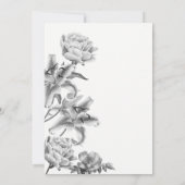 Herdenking van het leven | Begrafenis Herdenkingsb Kaart (Achterkant)