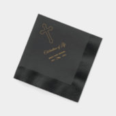 Herdenking van het leven folie servetten (Links)